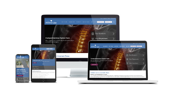 CNSA Healthcare Website Design