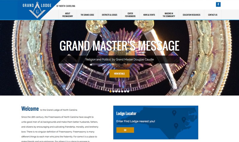 Grand Lodge of NC Website | E-dreamz